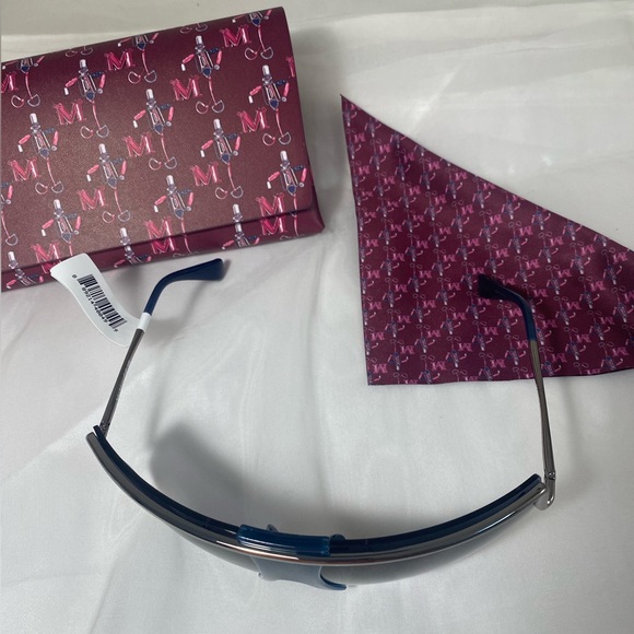 MAX MARA futuristic shield modern sunglasses - Picture 6 of 10